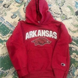 Champion Kids Crimson Arkansas Hoodie